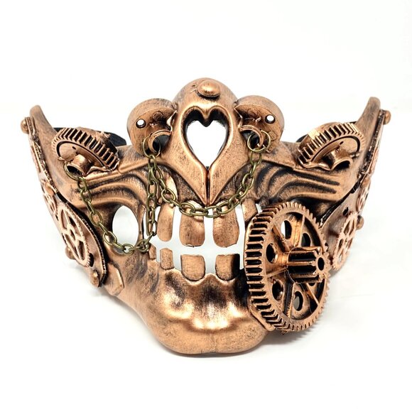 Steampunk Style Halloween Costume Mask Masquerade Party Ball Masks - Picture 1 of 5